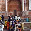 Crowd at Taj Mahal