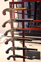 Weapons on display at the Scheepvaartmuseum, Amsterdam