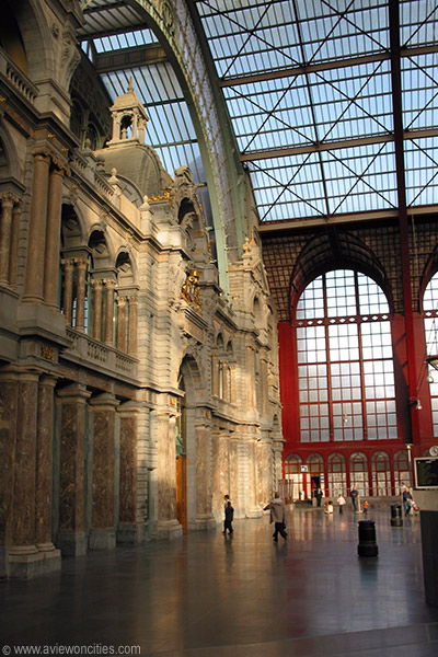 Central Station main platform, Antwerp