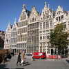 Guild houses at city square