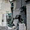 Sculpture at cathedral