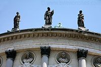 Statues of Apollo and Muses on the Bourla Theater, Antwerp