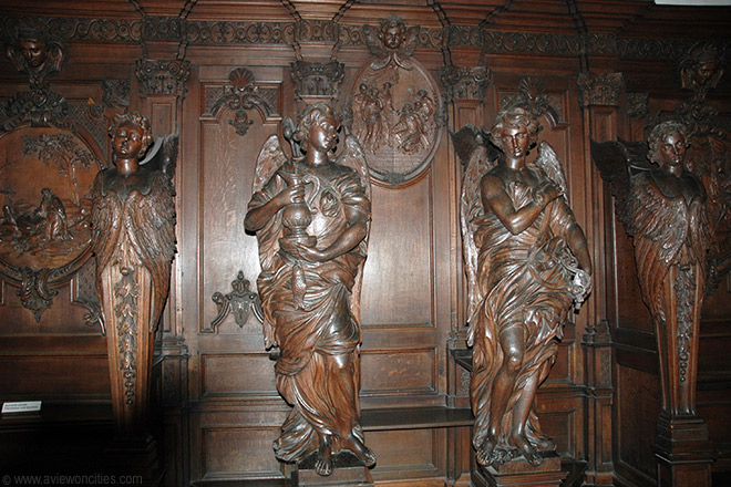 Sculpted Woodwork, Carolus Borromeus Church