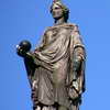 Statue on the Bourla Theater