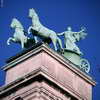 Chariot at the top of the Museum of Fine Arts