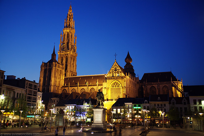 Cathedral at dusk
