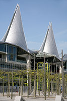 Roofs of the New Palace of Justice, Antwerp
