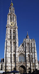 Cathedral seen from Handschoenmarkt