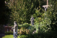 The central garden of the Beguinage in Antwerp