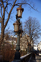 Lamppost at the Botanical Garden in Antwerp