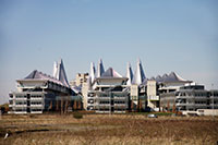 The wings of the New Palace of Justice, Antwerp