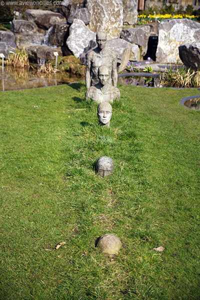 Sculpture at Kruidtuin