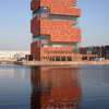 MAS reflected in the water