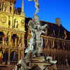 Brabo Fountain at night