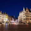 Grote Markt at night