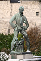 Lange Wapper near the Steen in Antwerp