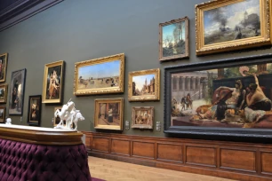 Gallery in the Royal Museum of Fine Arts, Antwerp