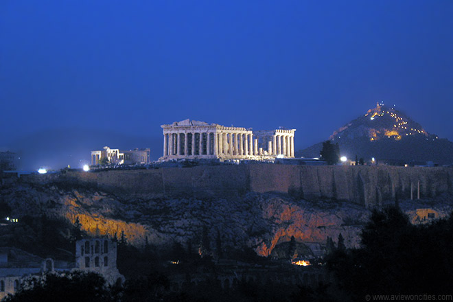 Acropolis by twilight