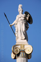 Statue von Athena, Akademie von Athen