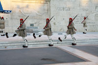 Evzones, Syntagma Square