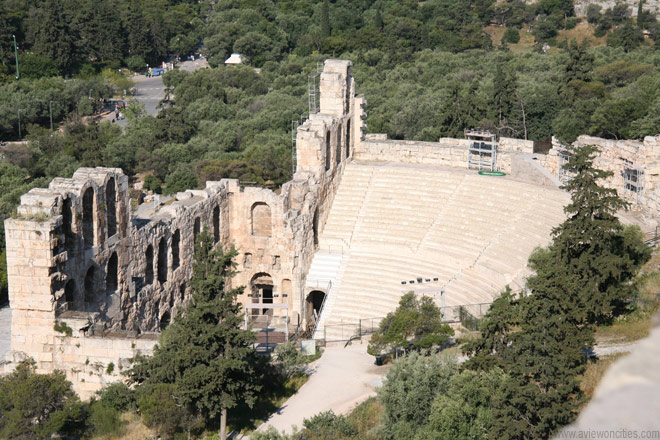 Odeon Of Herodes Atticus Seating Chart