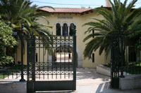 Eingang zur byzantinischen Museum in Athen