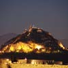 Lykavittos Hill at night
