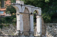 De Agoranomeion in de Romeinse Agora