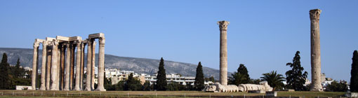 Tempel van de Olympische Zeus, Athene