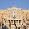 Parliament seen from Syntagma Square