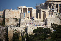 De propyleeën, Acropolis