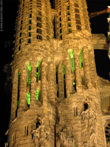 Sagrada Familia towers