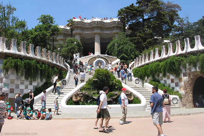 Parc G�ell Staircase