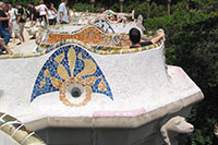 Serpentine Bench, Parc Guell, Barcelona