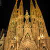 Sagrada Familia at night