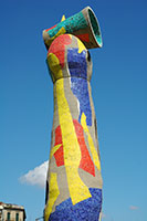 Dona i Ocell, Parc de Joan Miro