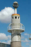 Een 'Wachttoren' in het Parc de l'Espanya Industrial