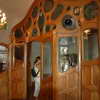 Wooden door, Gaud� style