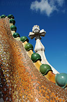 Detail van het dak
