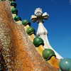 Detail of Casa Batll�'s roof