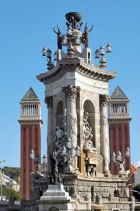 Fountain at Placa d'Espanya, Barcelona