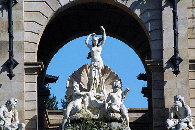 Cascada Detail, Barcelona
