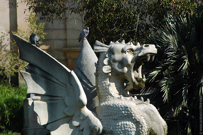 Winged Creature at the Cascada