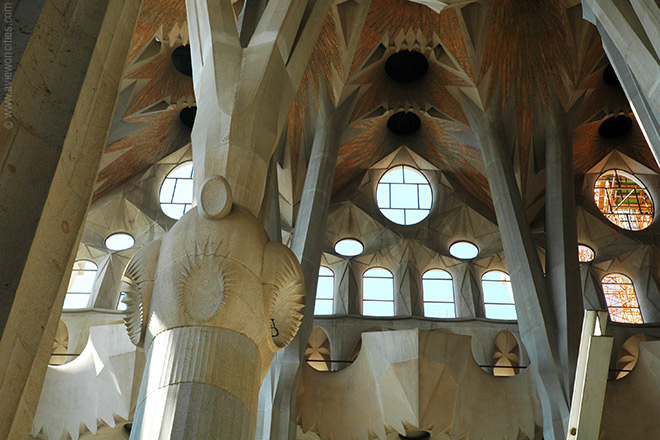 Nave of the Sagrada Familia