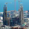Sagrada Familia seen from Parc Gu�ll