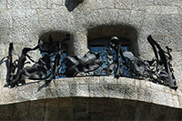 Balkon van Casa Milà