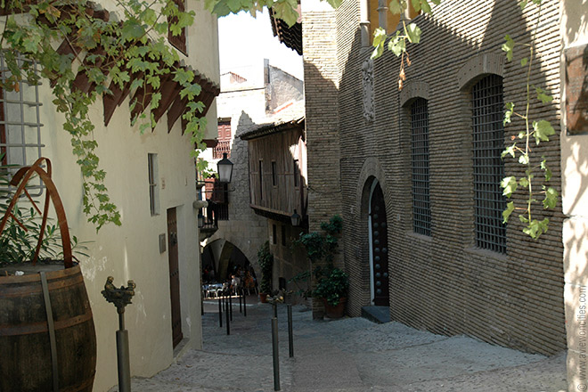 Street in the Spanish Village
