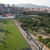 A View over the Joan Miro Park from the Arenas