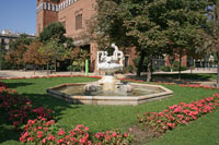 Springbrunnen im Parc de la Ciutadella