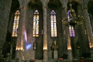 Side chapels in the Santa Maria del Mar